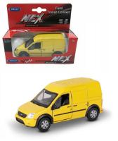 Welly Машинка Ford Transit Connect 43631W-Y желтый